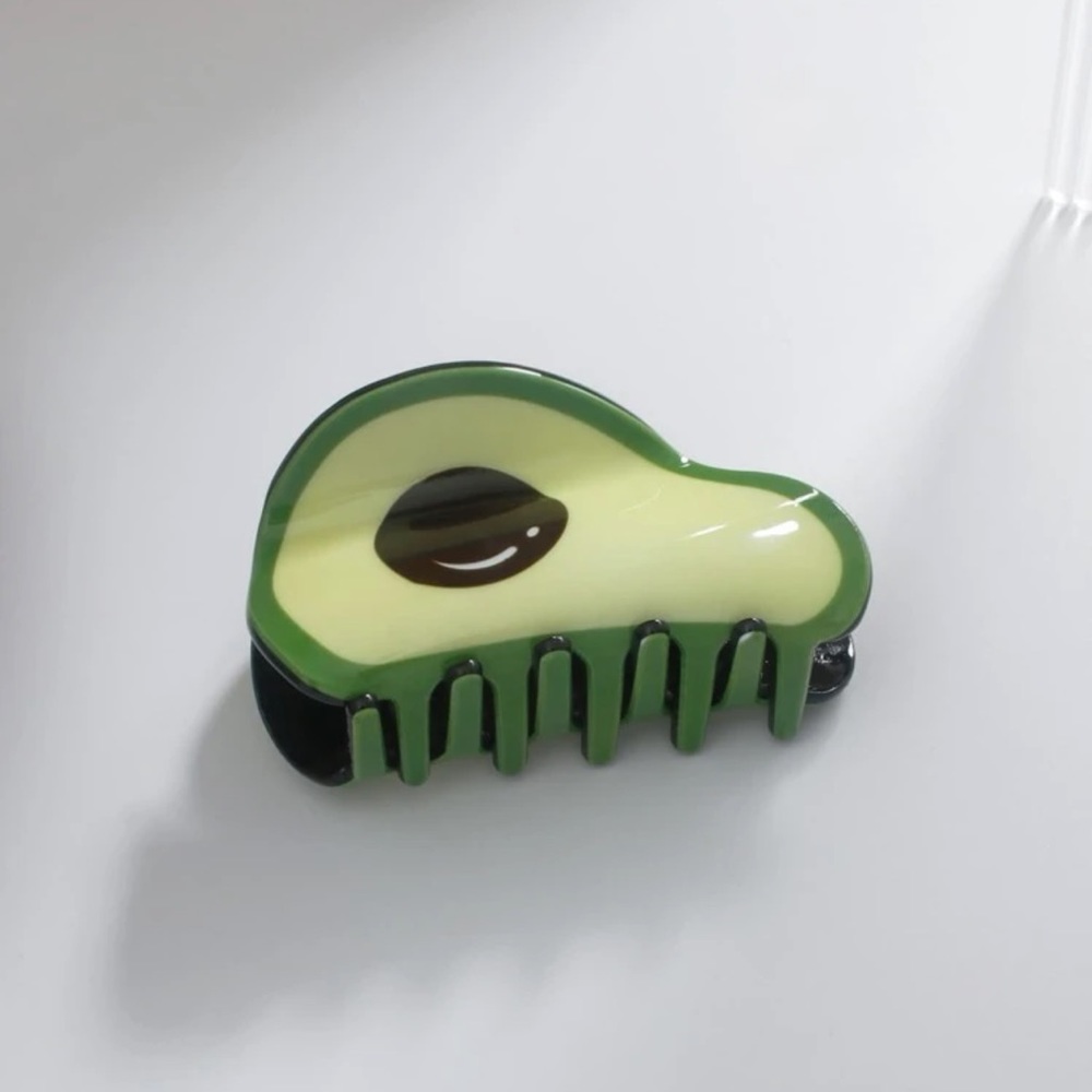 Avocado hair claw
